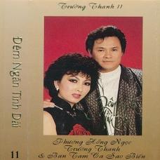 Hoàng Thùy diện bộ áo dài thêu phượng kỳ công do sáu thợ may làm việc liên tục và hoàn thành trong sáu tháng.