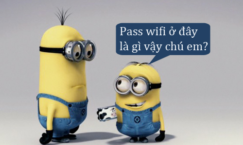 Chết cười với những mật khẩu wifi “chất nhất quả đất”