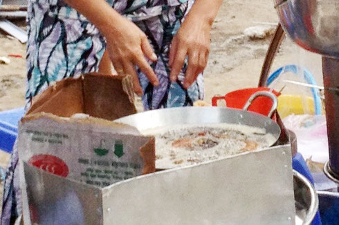 Xót xa thai phụ 6 tháng bỏng nặng do ngã vào chảo dầu