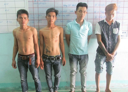 Bắt quả tang bốn thanh niên hiếp dâm thiếu nữ