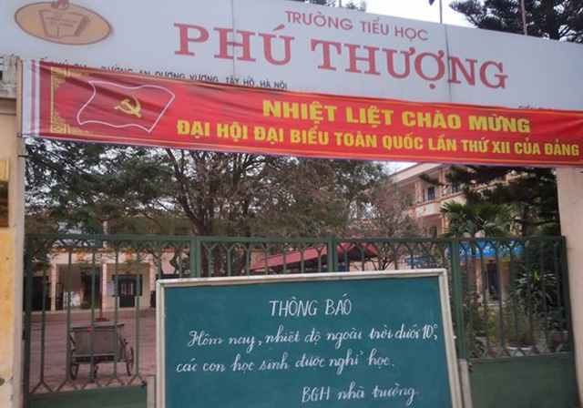 Ngày hôm nay (26/1) học sinh có được nghỉ học không?