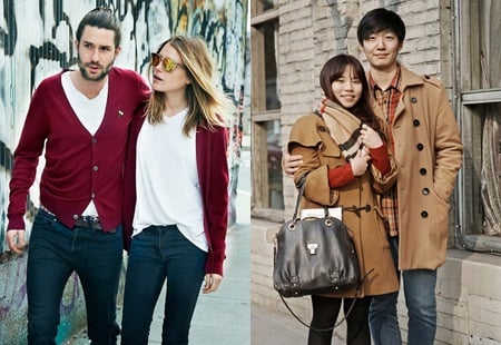Diện đồ đôi ngọt ngào hạnh phúc đầu năm