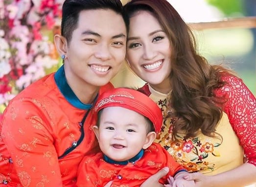 Khánh Thi bất ngờ viết tâm thư ngọt ngào gửi bố của con trai