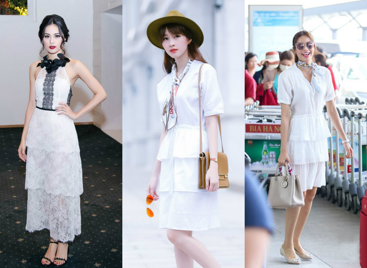 Loại váy nào đang được các người đẹp Việt