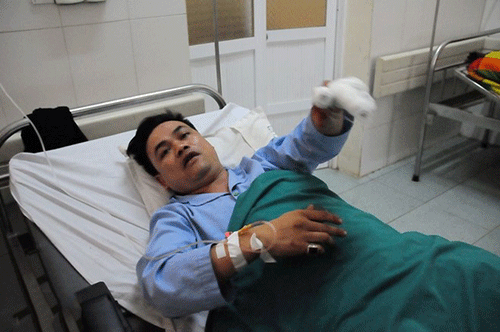 Hơn 200 triệu bị cháy rụi vụ xe bồn đâm xe khách đèo Thung Khe