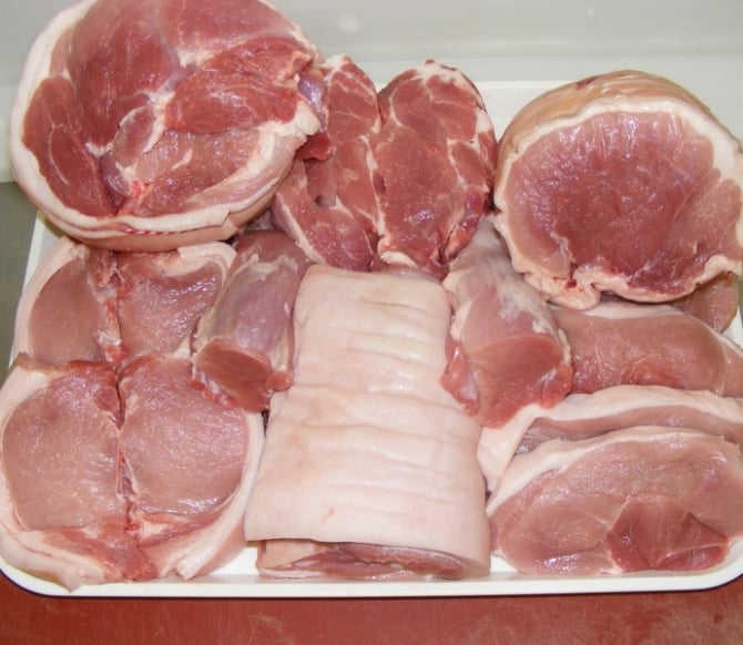 Cách nhận biết thịt lợn chứa chất tạo nạc Salbutamol