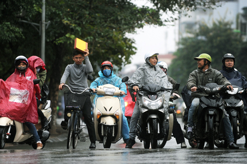 Miền Bắc sẽ có mưa nhiều nơi vào cuối tuần