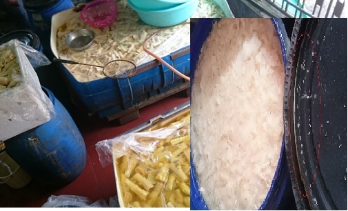 “Kinh hãi” phát hiện giòi bò lúc nhúc trong… măng tươi ngâm