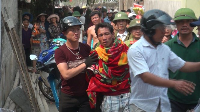 Con tin bị khống chế tại Nghệ An được giải cứu thành công
