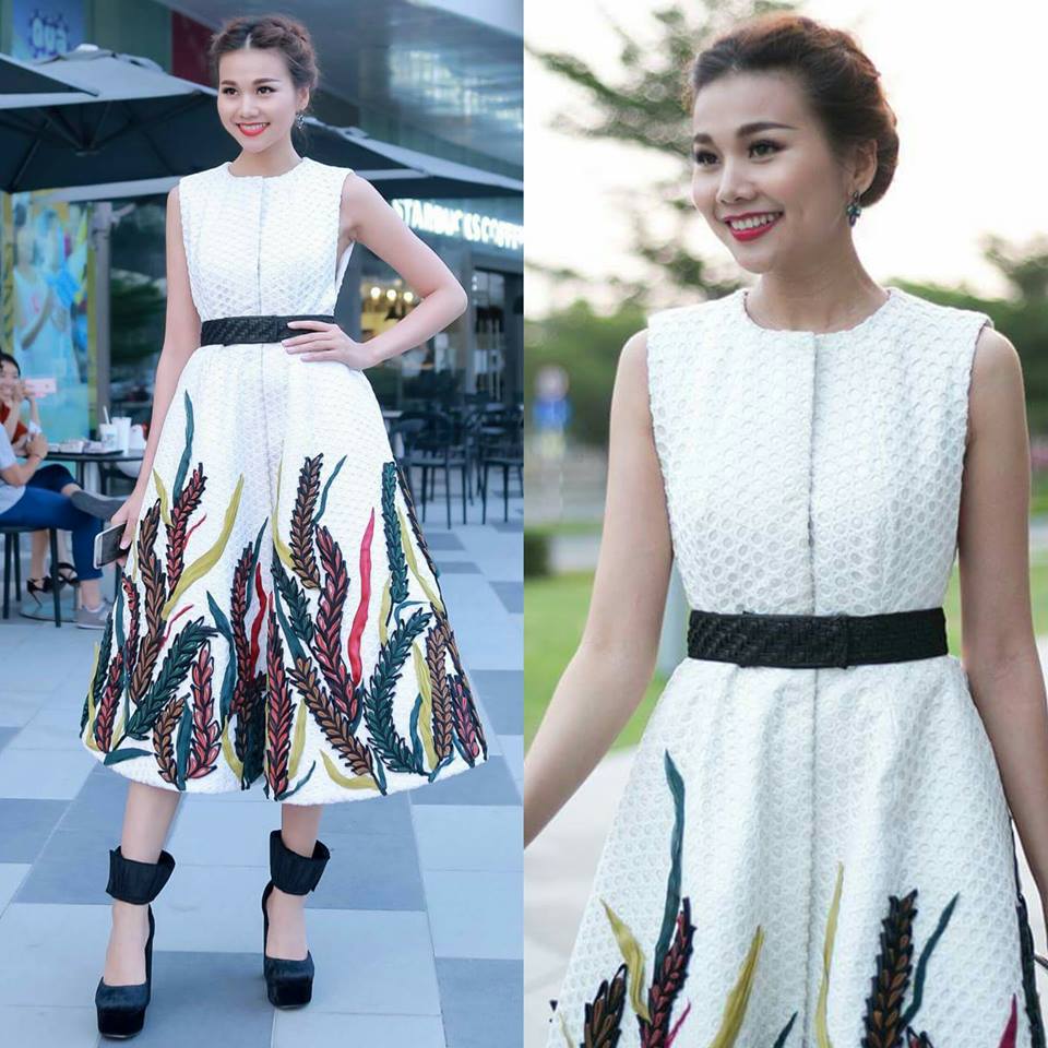 Siêu mẫu Thanh Hằng trông như một nàng công chúa dễ thương 'Em của ngày hôm qua'.