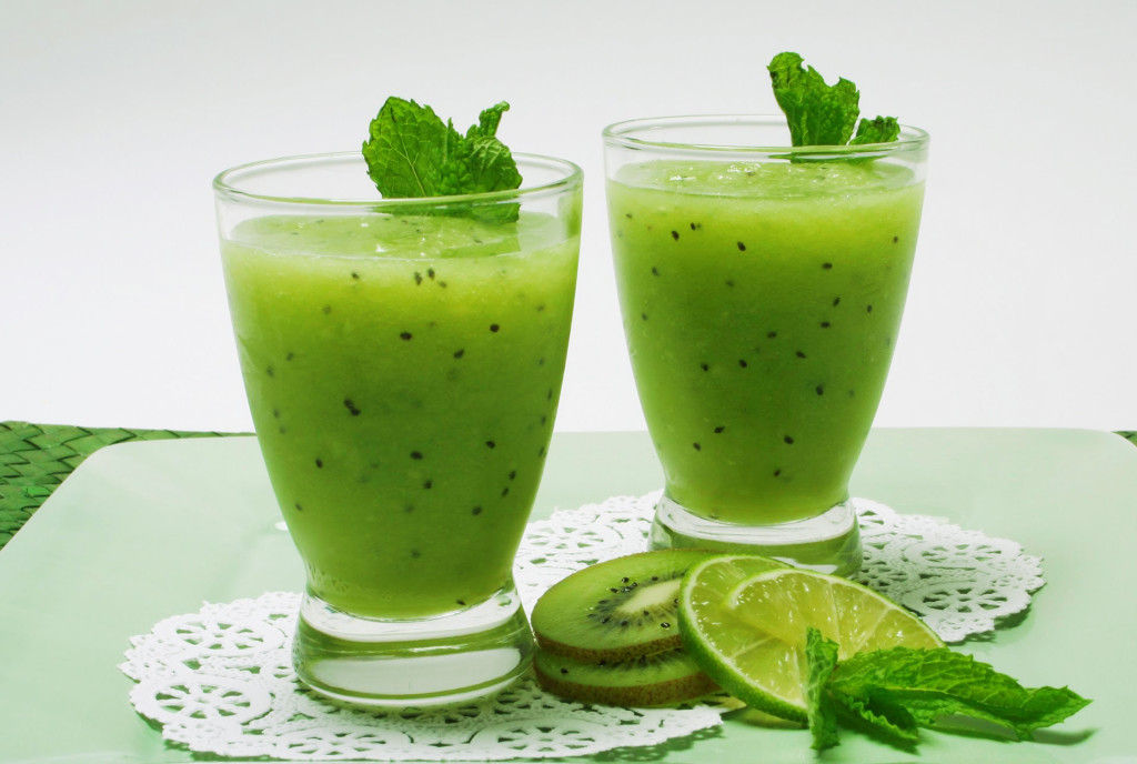 Sinh tố kiwi cho da sáng dáng thon