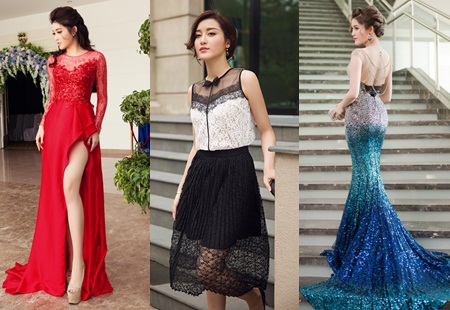 Mặc váy nhái giá rẻ, Huyền My