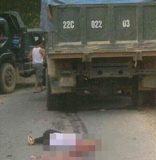 Thương tâm nữ sinh lớp 6 chết thảm dưới bánh xe tải