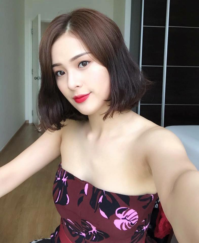 Hotgirl Hạ Vi trẻ trung, xinh đẹp và khác lạ với tóc ngang vai sau tin đồn chấp nhận thua cuộc.