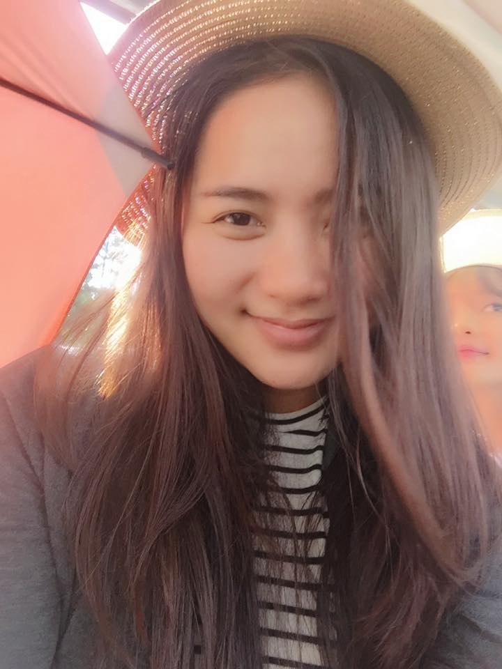Phan Như Thảo 'Cười nào. Chúc cả nhà ngủ ngon'.