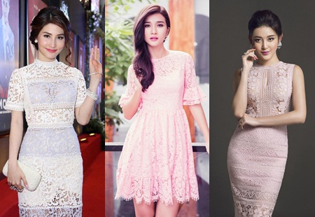 Hè về mỹ nhân Việt