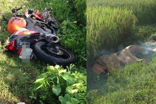 Nam phượt thủ 25 tuổi tử vong bên xe phân phối lớn