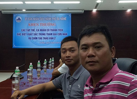 Gặp gỡ chàng trai trẻ cứu sống 20 người trong vụ chìm tàu Đà Nẵng