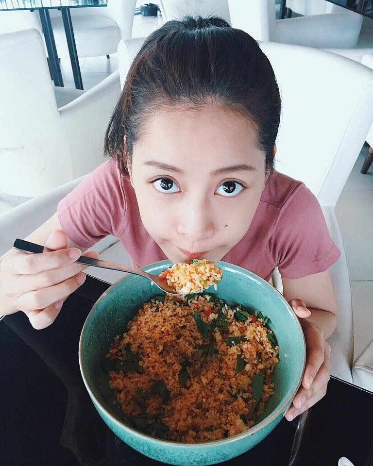 Chipu phấn khích chia sẻ khoảnh khắc đời thường của mình.