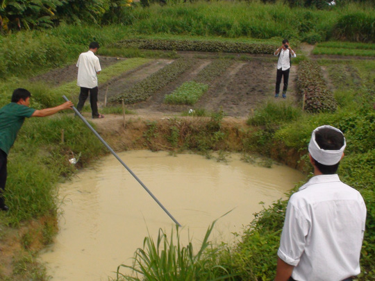 Thương tâm 3 học sinh chết đuối dưới hồ chứa nước tưới rau