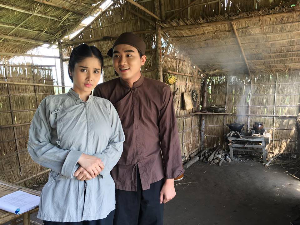 Diễn viên Thảo Trang 'vợ chồng ngốc'.