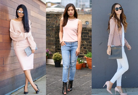 Bí quyết mặc đẹp với màu hồng pastel cực hot trong năm 2016