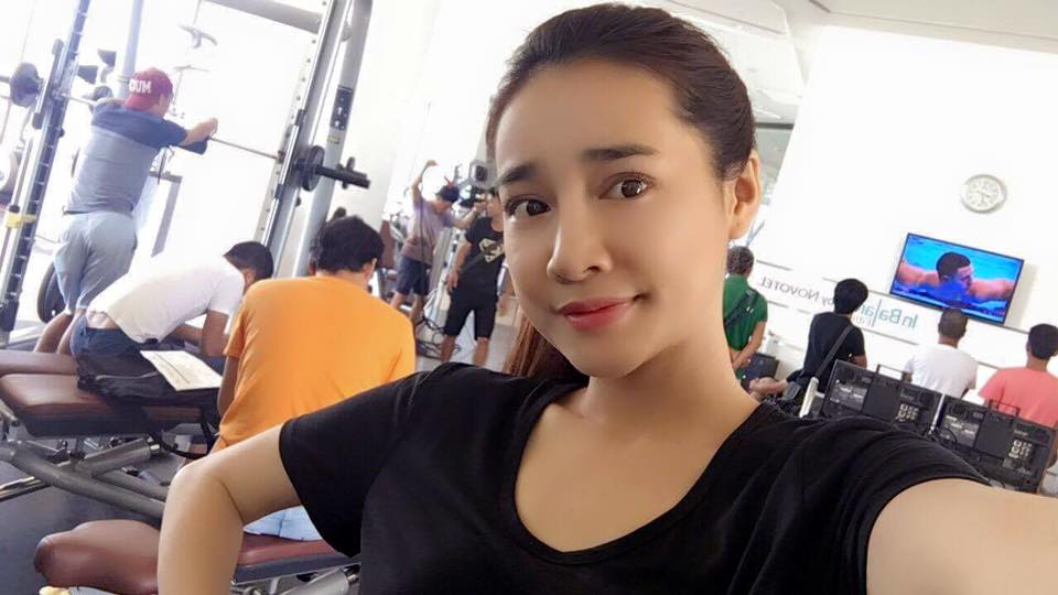 Nhã Phương 'Muốn khoẻ đẹp là phải tập thể thao'.