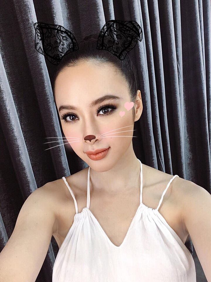 Angela Phương Trinh hài hước 'Miu nữ mặt ngầu nè'.