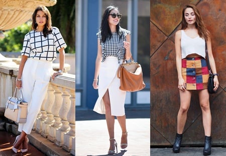 Mách bạn mặc họa tiết kẻ caro đẹp, hợp xu hướng thu đông 2016