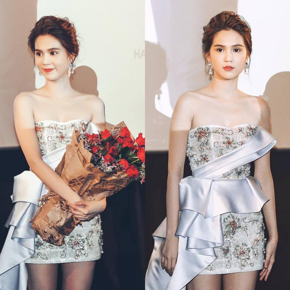 Ngọc Trinh xinh đẹp và 'nhớ' về 'Vòng eo 56'.