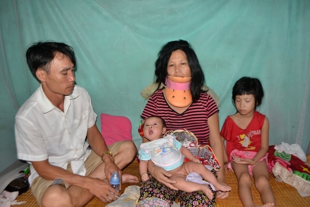 Mới sinh 18 ngày, sản phụ bị đánh chấn thương sọ não vì... con cá