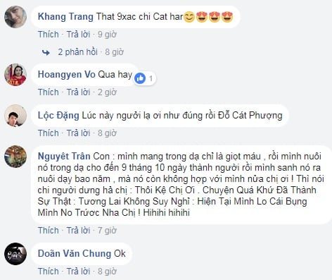 Nhiều người động viên chia sẻ với Cát Phượng