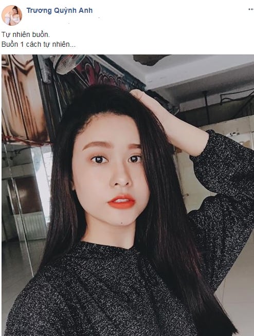 Sau khoảng thời im lặng về những ồn ào xoay quanh scandal tình cảm, mới đây nhất, trên trang cá nhân của mình, Trương Quỳnh Anh bất ngờ đăng tải đoạn trạng thái ngắn nhưng đầy tâm trạng. Theo đó, bà mẹ một con cho biết, 