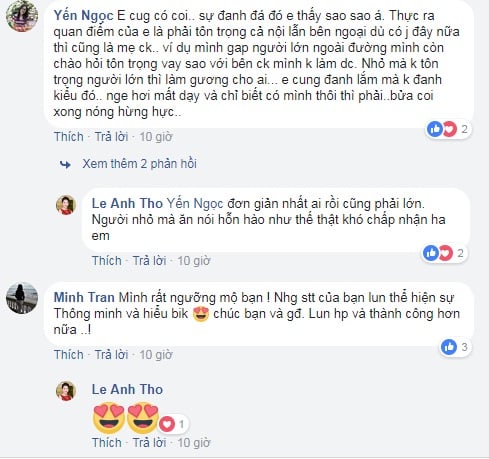 Nhiều người đồng tình với quan điểm của vợ Bình Minh