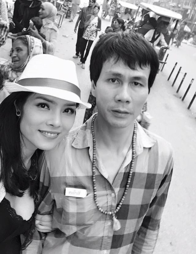 Diễn viên Kiều Thanh và ông xã