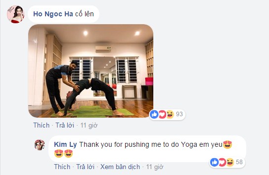 Hồ Ngọc Hà động viên Kim Lý 
