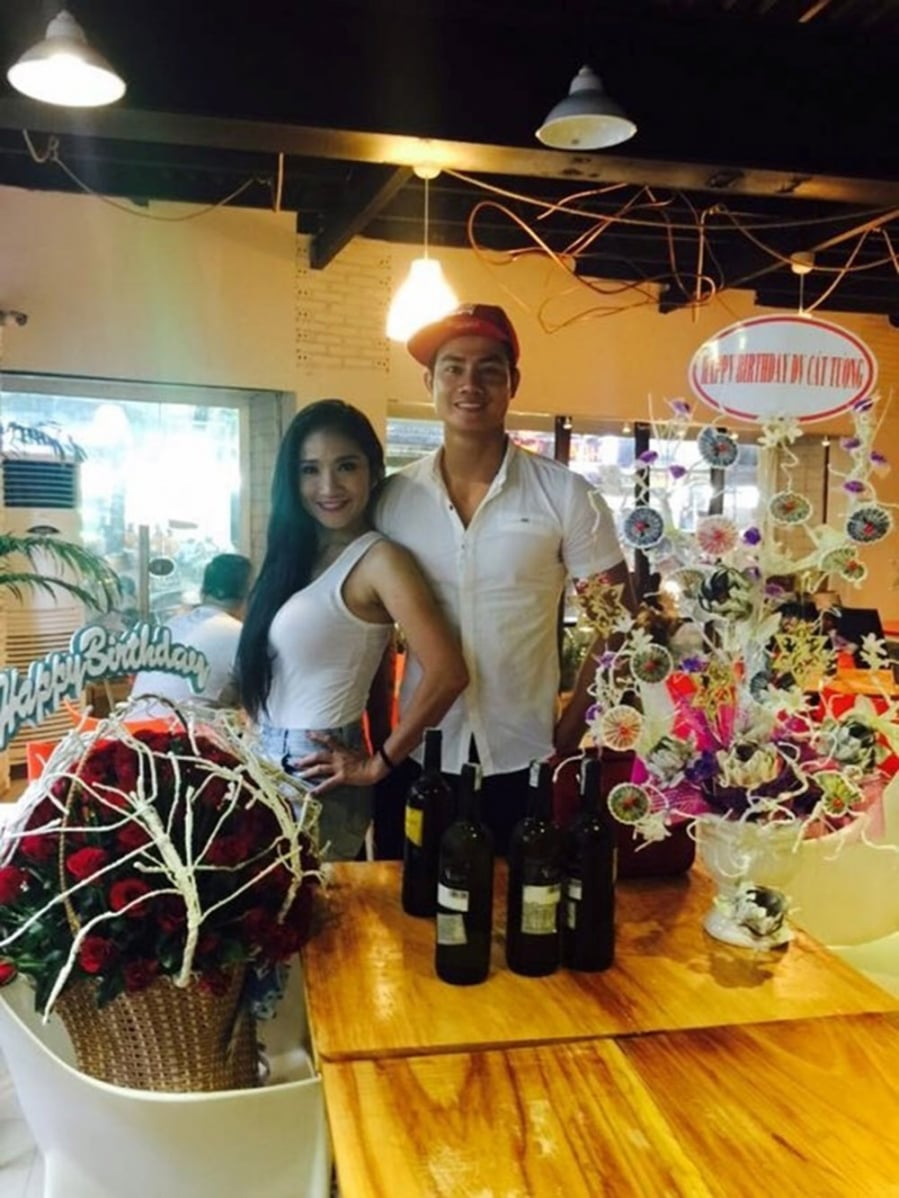 Cát Tường và bạn trai đã 
