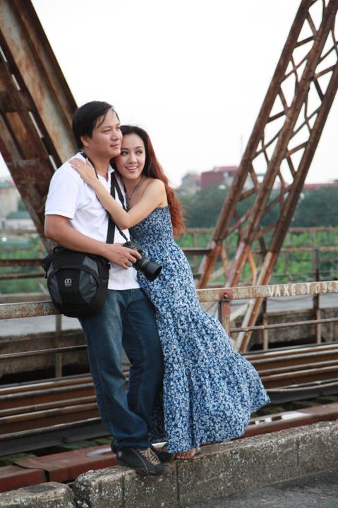 BTV Hoài Anh và ông xã