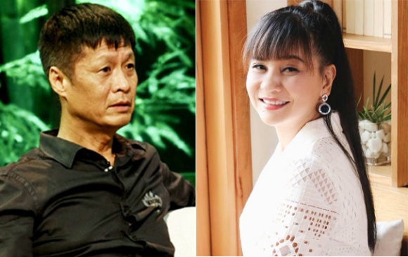 Cát Phượng và đạo diễn Lê Hoàng