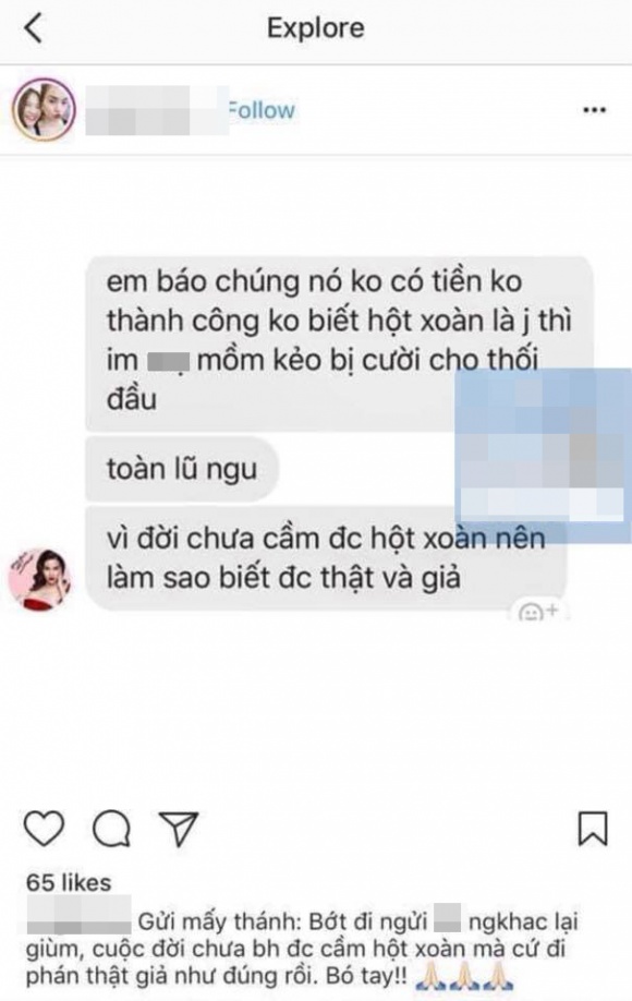 Sau khi cư dân mạng một mực cho rằng nhẫn hình trái tim mà Hồ Ngọc Hà đeo không phải là kim cương, giống đồ mua ngoài chợ thì nữ ca sĩ tỏ ra khá bức xúc, cô đăng đàn 
