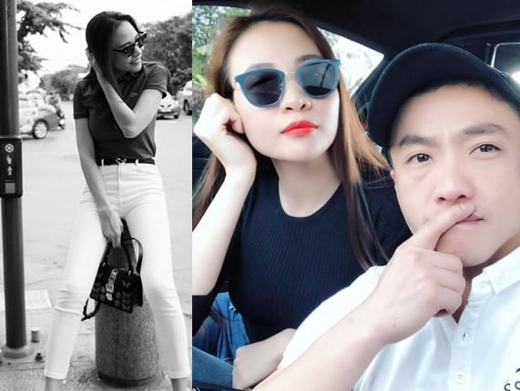 Đàm Thu Trang vừa đăng tải hình ảnh cười rạng rỡ kèm dòng trạng thái 