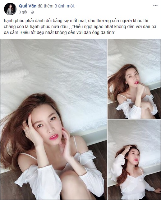 Quế Vân cho biết, 