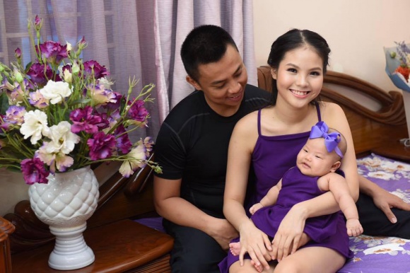 Gia đình hạnh phúc hiện tại của Chí Anh