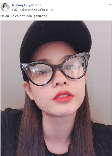 Trương Quỳnh Anh cô đơn lạ thường