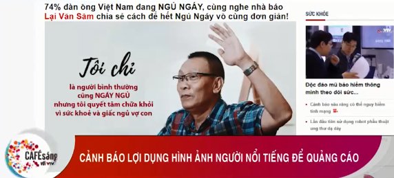 Sau khi bị lợi dụng hình ảnh, MC Lại Văn Sâm nói: 