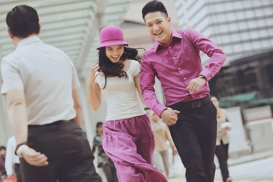 Chí Nhân và Thu Quỳnh thuở mặn nồng