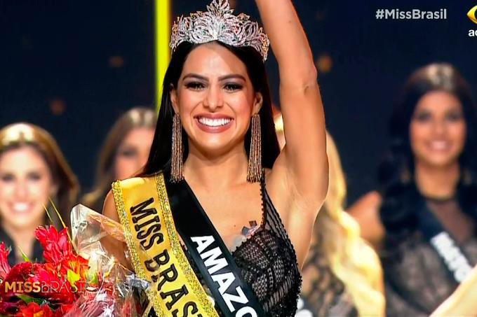 Mayra Dias đã trở thành tân Hoa hậu Brazil 2018.