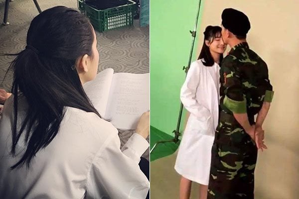 Diễn viên Nhã Phương và Song Luân đảm nhận vai nữ chính trong phim 
