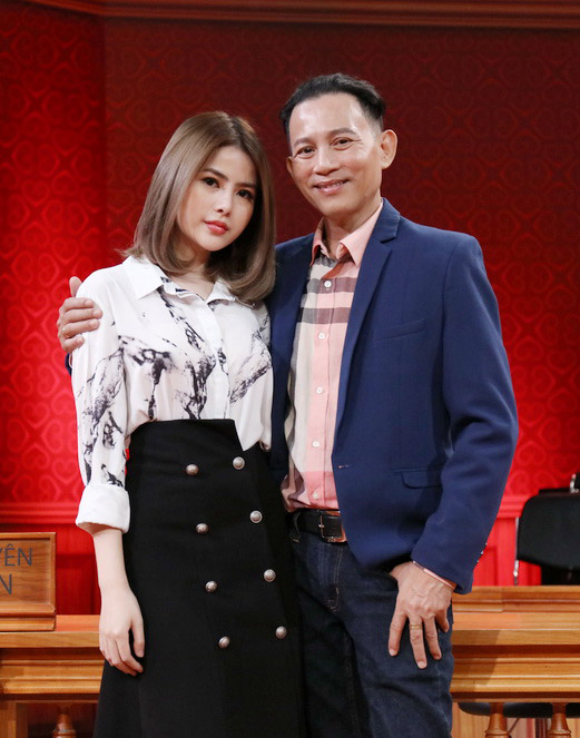 Diễn viên Hữu Tiến và con gái cưng