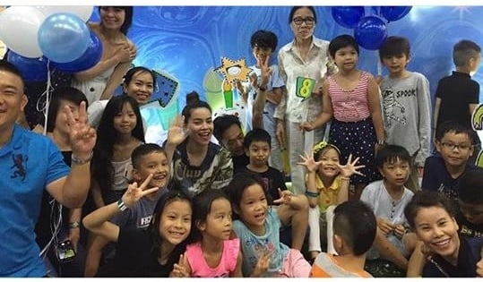 Cường Đô la và Đàm Thu Trang tái hợp trong bữa tiệc sinh nhật con trai Subeo.